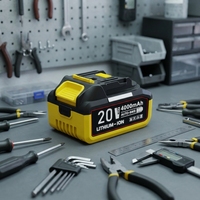 Batterie d'outil électrique rechargeable haute puissance 20V 4.0Ah 18650 pour perceuses et clés à chocs MAK