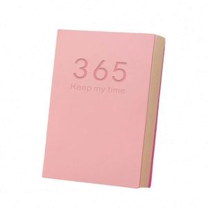 Luxury A5 Loose-<b>Leaf</b> Printed Planner Journal Notebooks Thick Diary Book with Logo Engraved Gift - Product Image 1