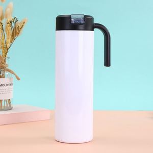 20oz Handle Sublimation Tumbler Leakproof Lid Outdoor Workout Wholesale Blank Drink <b>Container</b> - Product Image 3