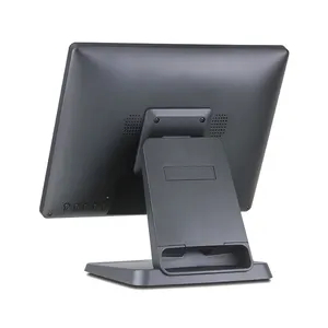 Beliebte hochwertige 15-Zoll-kapazitive Pos-Displays Reiner Flach-Touchscreen-Monitor