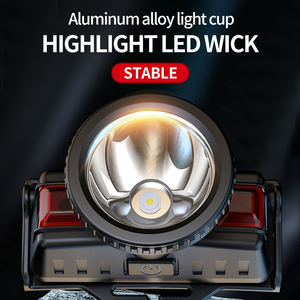 ไฟสี<span class=keywords><strong>แดง</strong></span> LED แบบชาร์จไฟได้ไฟหน้าแบบเหนี่ยวนำคลื่นสำหรับใช้ในการค้นหาฉุกเฉินมี5โหมด1200mAh สำหรับการเดินป่า - Product Image 6