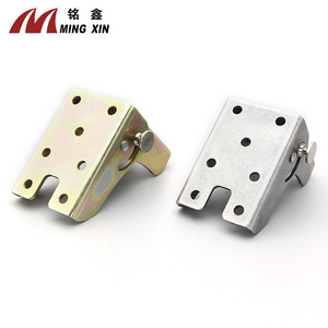 Ming Xin Modern 90 Degree Self Locking <b>Folding</b> Hinge for Furniture Table Chair Legs Cold Rolled Steel Surface Mount - Product Image 2
