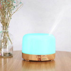 Difusor de aromaterapia JC-316AM, humidificador ultrasónico de 0,5 l con luz LED y control remoto para uso doméstico y comercial - Product Image 3