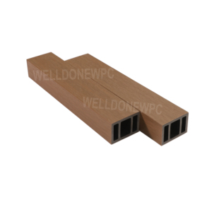 Teck WPC Portes à lattes Revêtement extérieur Mur extérieur Tube <span class=keywords><strong>de</strong></span> bois Panneau <span class=keywords><strong>de</strong></span> plafond Tube <span class=keywords><strong>de</strong></span> <span class=keywords><strong>jardin</strong></span> composite Panneau mural - Product Image 1