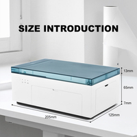 Imprimante à ruban automatique avec système de coupe et interface de réglage des couleurs en temps réel