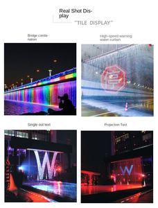 Dubbellaags roestvrijstalen CNC digitaal ecologisch watergordijn systeem ring waterpartij sproeier binnen/buiten gebruik <span class=keywords><strong>2</strong></span> jaar garantie - Product Image 2