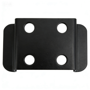 Base de fixation en acier inoxydable pour loquet de porte et panneau d'accès d'équipement industriel - Product Image 1