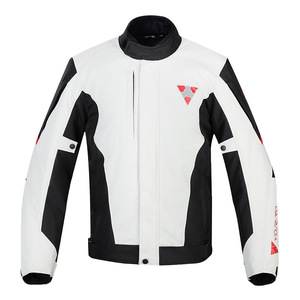 Veste de course pour moto YORRO pour homme, noire et blanche, imperméable, combinaison de conduite tout-terrain, style F1, équipement de protection sportif - Product Image 3