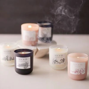 AIKUN Custom Box <b>Long</b> Lasting Glass Fragrance Aroma Scented <b>Candle</b> Spa Office Use Scented <b>Candle</b> - Product Image 5