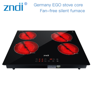 Bán Buôn Độc Đáo Điện Thiết Bị Nhà Bếp Chất Lượng Cao 4 Burner Điện Gốm Nóng Cảm Ứng Nồi - Product Image 2