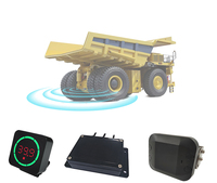 Système d'alerte de proximité avec boîte de commande étanche programmable 77 GHz, enregistreur de données, alarme de recul, capteur programmable 40M PWAS