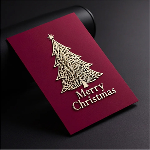 Groothandel en maatwerk van hoogwaardige DIY-wenskaarten voor verjaardagen, Kerstmis en Nieuwjaar - Product Image 4