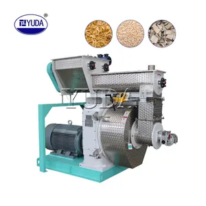 YUDA Industrial 0.5-1.5 T/H Biomass Pellet Mill Wood Pellet Machine For Make Wood Log Chip Sawdust Pellets