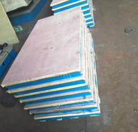 Plaque de mesure et d'inspection en fonte à surface plane avec rainure en T pour le rectification et le marquage