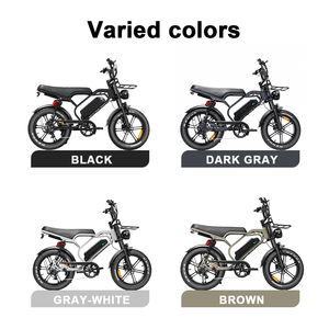 Vélo électrique Fat Bike V20 Limited 250W en stock en UE, batterie 48V 15.6Ah, autonomie de 60 km, freins à disque doubles, <span class=keywords><strong>homologué</strong></span> CE, vélo tout-terrain électrique - Product Image 5