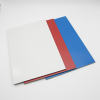 Panneau composite en aluminium ignifuge B1/A2 1220*2440mm, 4mm, revêtement PVDF, plaque ACP FR pour façades murales extérieures de bâtiments