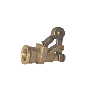 Válvula de Retención de Bola Flotante de Latón Ajustable por el Fabricante, Válvula Manual para Optimizar el Flujo de Agua, Conexión de Rosca Mediana - Product Image 1