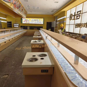 Drehbarer tragbarer Förderer-<span class=keywords><strong>Sushi</strong></span>-Steht isch für <span class=keywords><strong>Sushi</strong></span>-Restaurant - Product Image 3