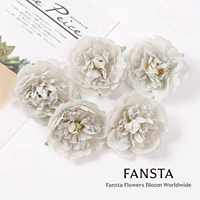 Bunga Peony Buatan Tangan Sutra Grosir, Bebas Kerontokan Kelopak, untuk Pesta Natal & Hari Ibu