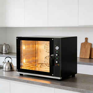 <span class=keywords><strong>Four</strong></span> à convection électrique 4 plateaux Pizza <span class=keywords><strong>Four</strong></span> à pâtisserie commercial avec cuisinière à 4 brûleurs napolitaine avec certification CE - Product Image 6