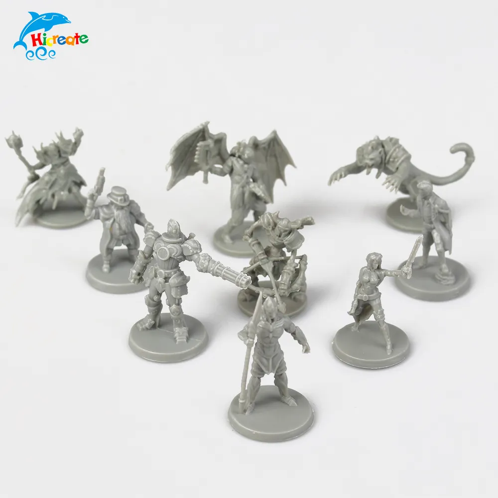 Figurines de jeu de société miniatures Wargaming personnalisées en résine