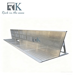 Barrera de Control de Multitudes de Aluminio Resistente a la Corrosión para Ferias Comerciales, Exposiciones, Interiores y Exteriores - Product Image 1