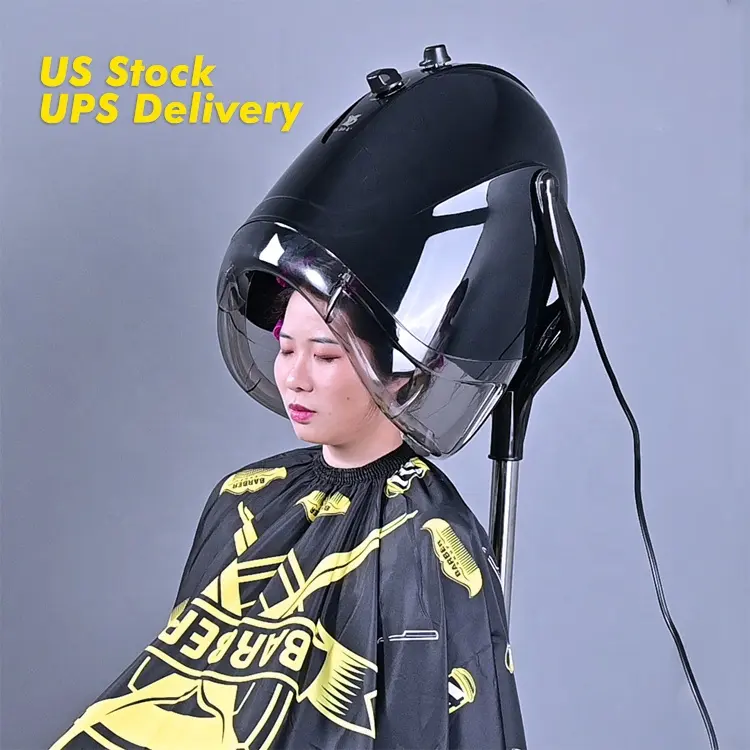 YABOLI Professional Standing Hooded Stand-up Hair Bonnet Dryer Electric Other Hair Salon Equipment 1000W Concentrator 60 Minutes