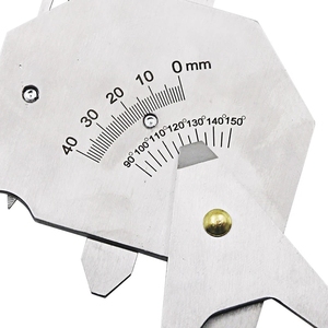 Jauge de soudage compacte de haute précision couture de soudage de hauteur de perle <span class=keywords><strong>pour</strong></span> règle d'écart outil à main métrique d'étrier d'inspection de soudure - Product Image 4