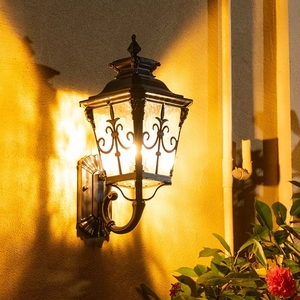 Lámpara <span class=keywords><strong>de</strong></span> <span class=keywords><strong>pared</strong></span> con diseño vintage para interiores, hotel, complejo turístico, jardín, estilo <span class=keywords><strong>antiguo</strong></span> europeo - Product Image 3