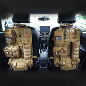 Panel Organizador Táctico Molle para Respaldo de Asiento con Bolsillos, Ajuste Universal para Vehículo, Bolsa de Herramientas Táctica Molle, Organizador de Asiento de Coche - Product Image 1
