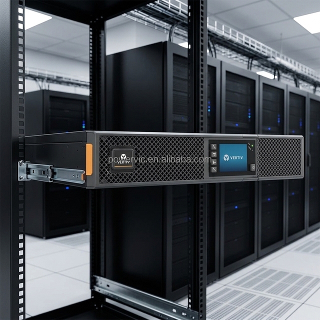 `Vertiv Liebert GXT5-750LVRT2UXL 750VA/750W 120V Online Double Conversion UPS Rack/Tower for Server Data Center`