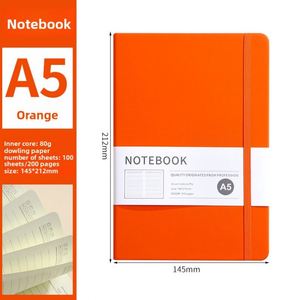 สมุดโน้ตแบบกำหนดเอง X515-1 ปกหนัง PU หลายสี พร้อมโลโก้แบบกำหนดเองและที่ใส่ปากกา - Product Image 4