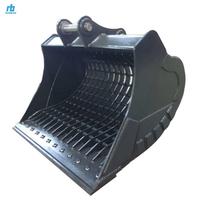 Penawaran Spesial: Sekop Ayak Multifungsi untuk Excavator Mini 1.8-9 Ton, Pemisah Tanah & Kerikil