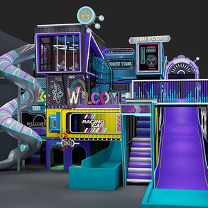 High Quality Indoor Playground for Kids With Led Slide Big <strong>Ball</strong> Pit <strong>Trampoline</strong> <strong>Ball</strong> Interactive <strong>Games</strong> - Product Image 1