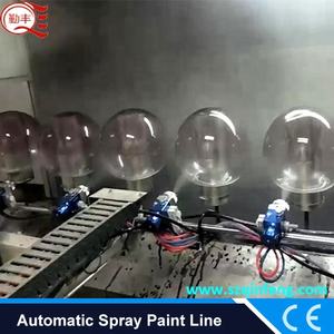 3軸ペイントスプレーヘルメットラウンド不規則形状トップサイドフレキシブル自動ペイントスプレーマシンキャップゴブレット - Product Image 5