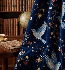 Tissu d'ameublement imprimé Enchanted Twilight au mètre pour canapé, chaise, coussin, meubles, décoration intérieure, intérieur de luxe - Product Image 3
