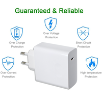 Adaptateur d'alimentation pour ordinateur portable USB C 65W Type C Alimentation PD Chargeur mural rapide pour MacBook Huawei Lenovo Dell HP Xiaomi Ordinateur portable