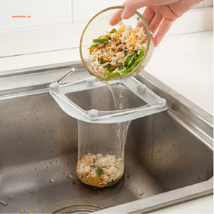 Lot de 50 sacs filtrants jetables autoportants DD056 pour restes de nourriture et débris de cuisine - Product Image 1