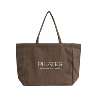 Sac fourre-tout en toile avec motif de lettres personnalisées, grand sac de sport, d'épicerie, de yoga, de week-end, de shopping, cadeau, beige, coton, usage quotidien pour femmes