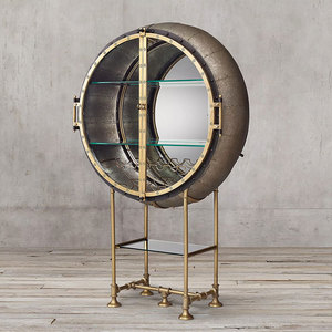 Nouveau design : Meuble à vin de luxe pour salon, meuble de bar d'angle, vitrine en verre, décoration intérieure - Product Image 4