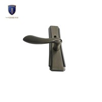 Ensemble de poignées de porte classiques en alliage de zinc bronze avec interaxe de 72 mm, certifié CE, pour quincaillerie de porte intérieure – Vente directe usine