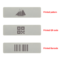 Etiquetas RFID Hu Tags para Triatlón de Largo Alcance 73x20mm UHF 860-960MHz EPC Gen2 ISO18000-6C Etiqueta M830 Personalizada para Gestión de Tráfico