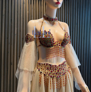 Vestido Midi de Invierno para Mujer, Estilo A-Line, con Pedrería de Alta Gama y Seda Ligera, Transpirable, Antiarrugas y Cómodo - Product Image 3