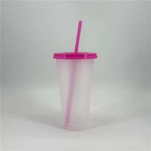 Gobelet isotherme à double paroi de 24 oz avec couvercle et paille, boisson directe, anti-fuite, utilisation en fête, unisexe - Product Image 4