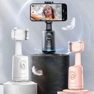 Supporto per Telefono con Rotazione a 360 Gradi e Tracciamento Automatico del Viso e del Corpo, Treppiede per Riprese Vlog e Streaming Live - Product Image 4