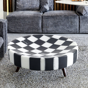 Nouveau Plateau de Luxe en Marbre Naturel Noir et Blanc, Personnalisé, pour Service de Gâteaux, Fruits, Bonbons, Cadeaux, Table, Cuisine Moderne et Rangement de Placard - Product Image 4