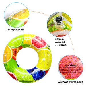 Flotador inflable de PVC respetuoso con el medio ambiente para niños, Círculo de natación de aprendizaje, boya de vida - Product Image 5