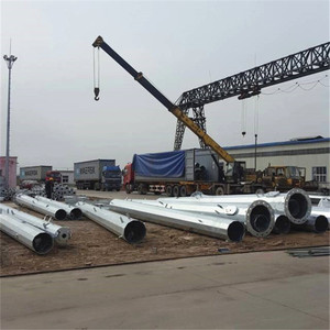 Torre monopolar de acero galvanizado en caliente para telecomunicaciones de teléfono móvil de 5-80m, marca Tengyang, certificado ISO9001, 35 años de vida útil - Product Image 6