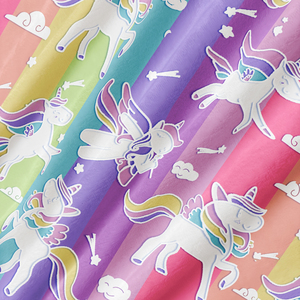 Cao Cấp Đầy Màu Sắc <span class=keywords><strong>Unicorn</strong></span> Phát Sáng Trong Bóng Tối Chăn An Toàn Cho Trẻ Em Chất Lượng Cao Tùy Biến Có Sẵn Cho Các Nhà Bán lẻ - Product Image 4