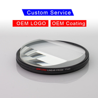 Usine OEM 67mm 77mm 82mm Filtre à prisme linéaire de qualité HD Filtre FX en verre pour caméra